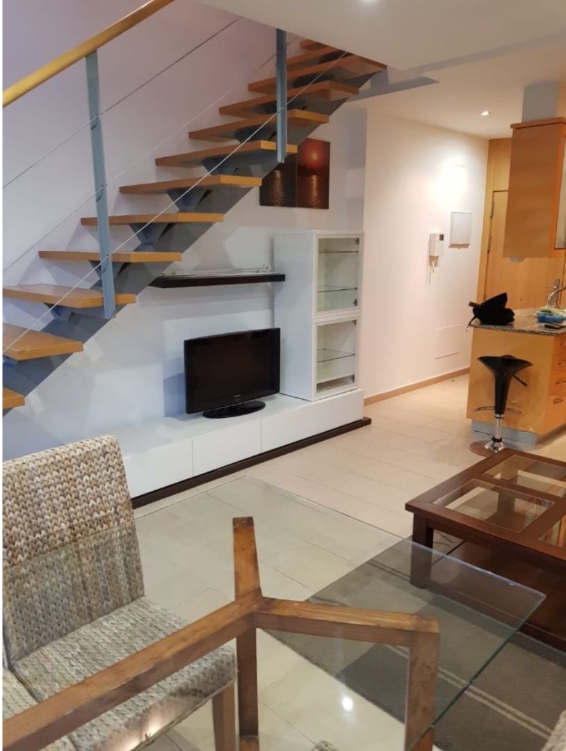 Sala de estar de Loft de alquiler en Alcorcón con Aire acondicionado, Calefacción y Parquet