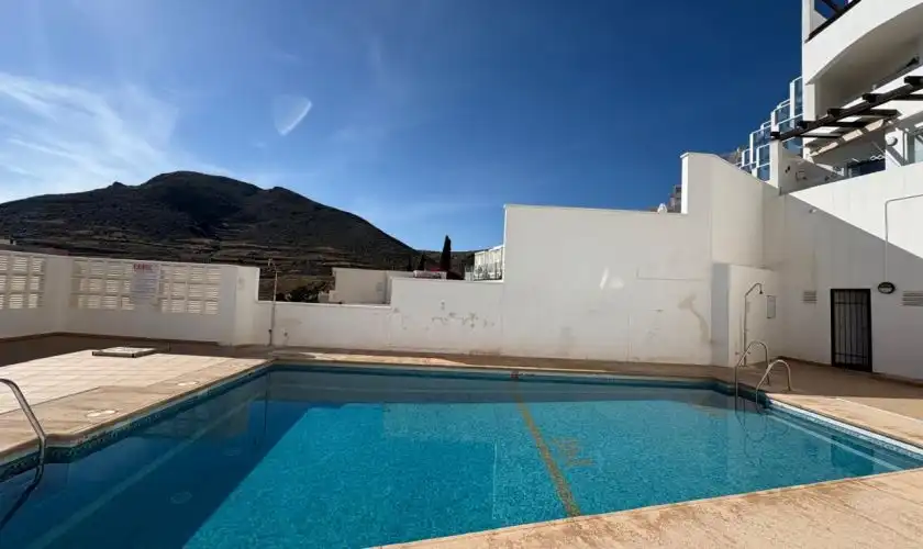 Swimming pool of Flat for sale in Carboneras  with Air Conditioner, Terrace and Storage room