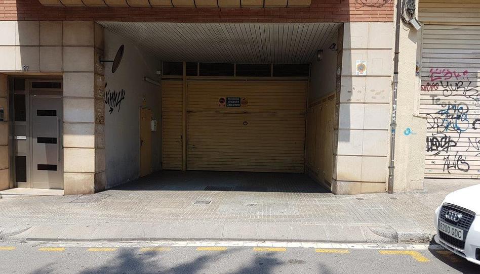 Foto 1 de Garatge en venda a C/ Marcelino Méndez Pelayo, Centre, Barcelona