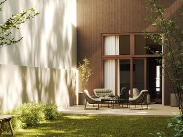 Dúplex d'obra nova amb jardí en venda a Calle Goiri 8