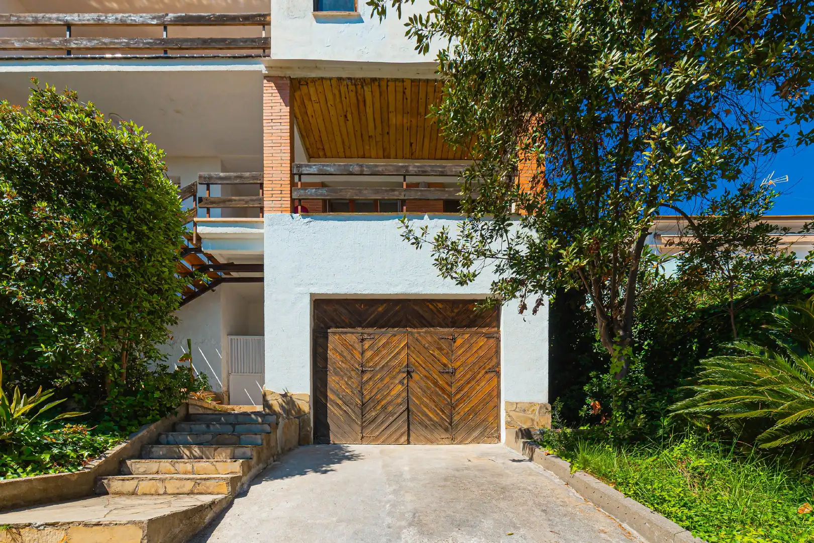 Exterior view of Houses for sale in Castelldefels  with Air Conditioner, Heating and Private garden