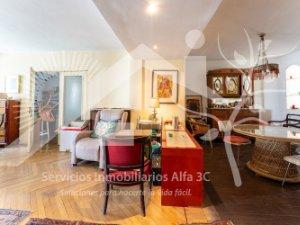 Schlafzimmer von Wohnung zum verkauf in  Madrid Capital mit Klimaanlage und Terrasse