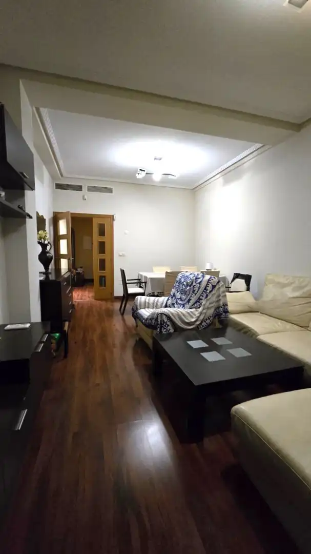 Living room of Ground floor for sale in Orihuela  with Parquet flooring, Terrace and Furnished