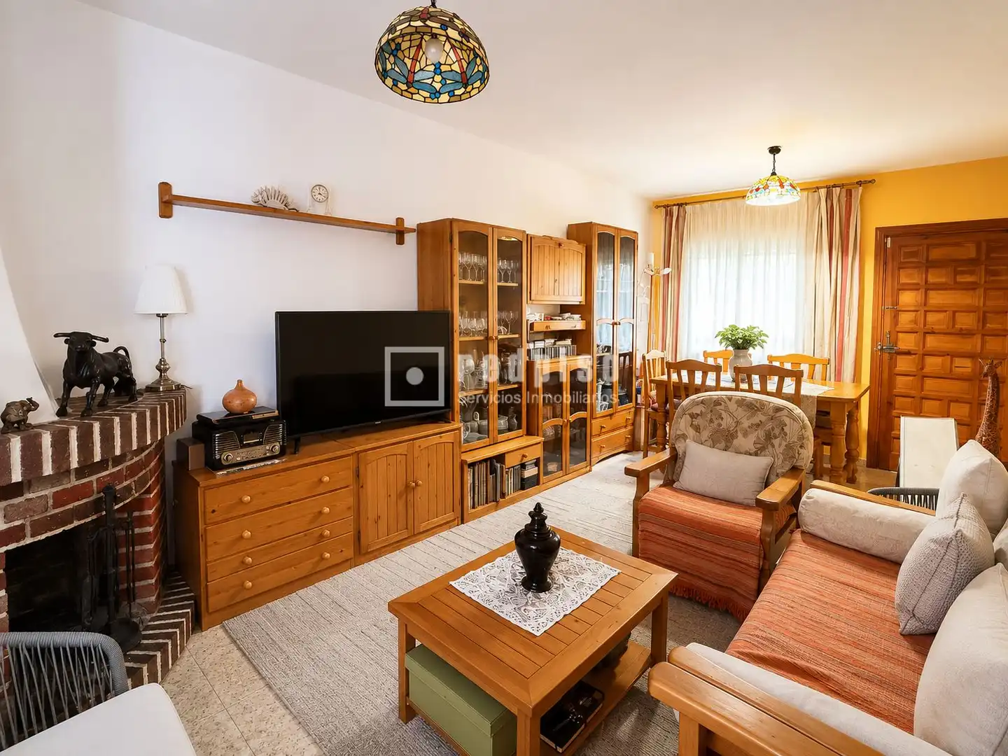 Sala de estar de Casa o chalet de alquiler en Trijueque con Calefacción, Amueblado y Se aceptan mascotas