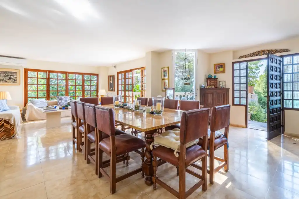 Comedor de Casa o chalet en venta en Capdepera con Aire acondicionado, Jardín privado y Terraza