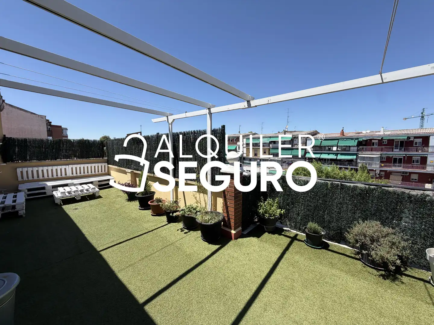 Terrace of Flat for rent in Madrid  with Air Conditioner, Heating and Terrace
