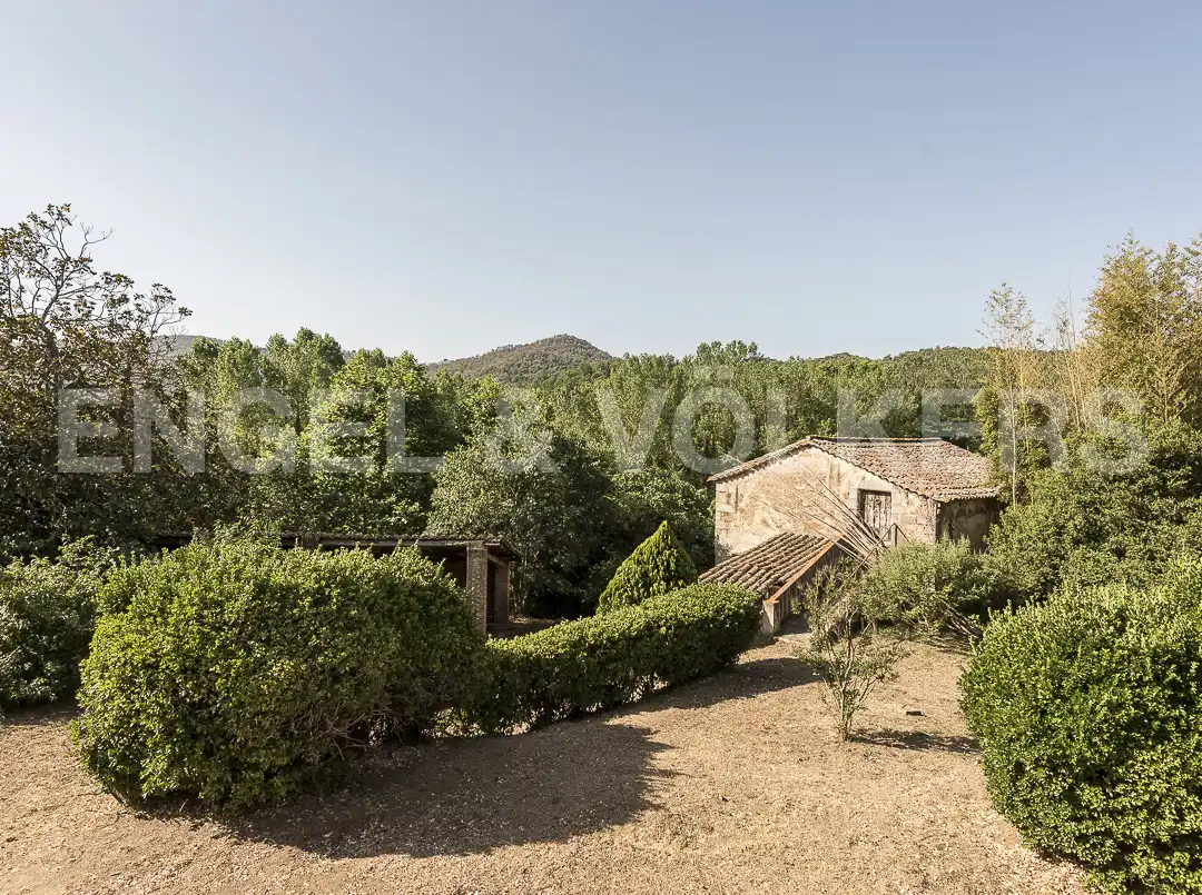 Außenansicht von Country house zum Verkauf in Sant Celoni mit Heizung, Terrasse und Schwimmbad