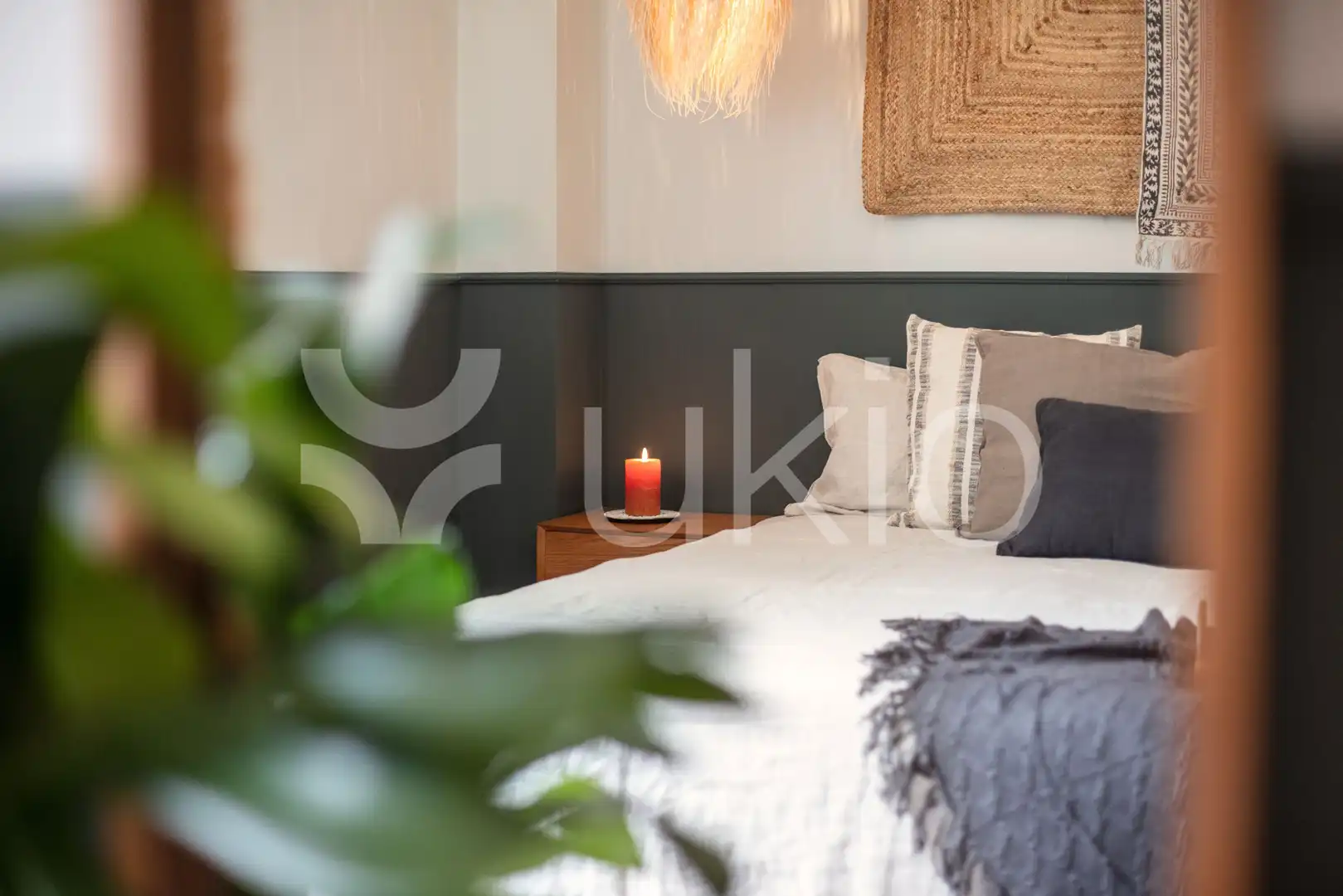 Dormitori de Apartament de lloguer en Madrid amb Aire condicionat, Calefacció i Forn