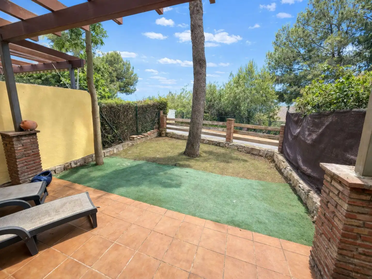 Garden of Detached homes for sale in Alhaurín El Grande  with Air Conditioner, Swimming Pool and Community pool