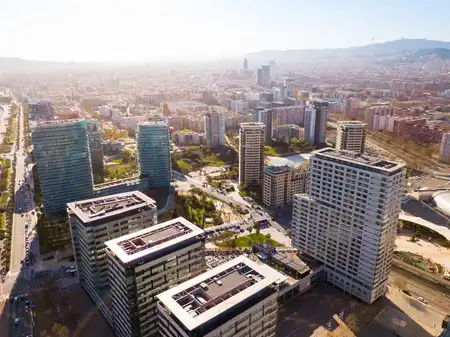 Vista exterior de Apartament en venda en Barcelona amb Aire condicionat, Calefacció i Parquet