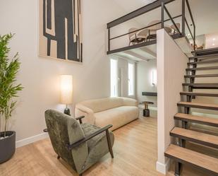 Living room of Duplex for sale in  Madrid Capital  with Air Conditioner, Heating and Furnished