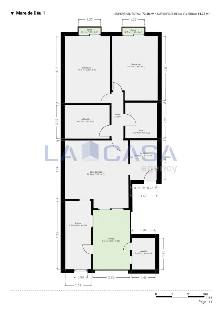 Flat for sale in Carrer de la Mare de Déu de Port, imagen 10
