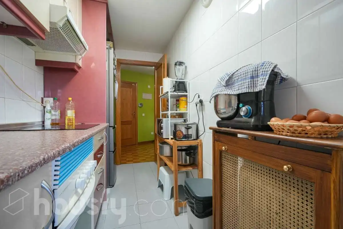 Kitchen of Flat for sale in Madrid  with Air Conditioner, Heating and Terrace