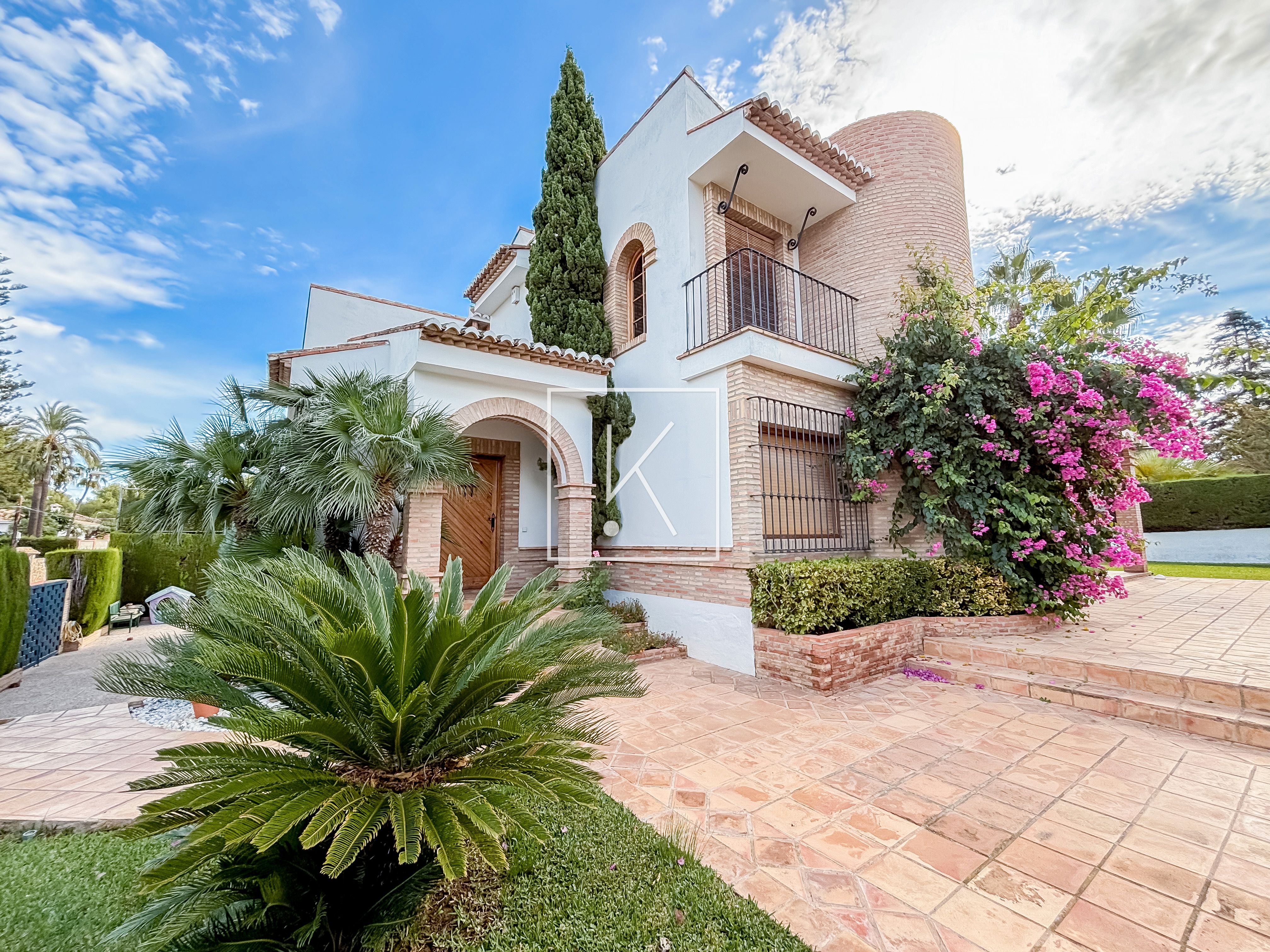 Exterior view of House or chalet to rent in L'Eliana  with Heating, Private garden and Swimming Pool