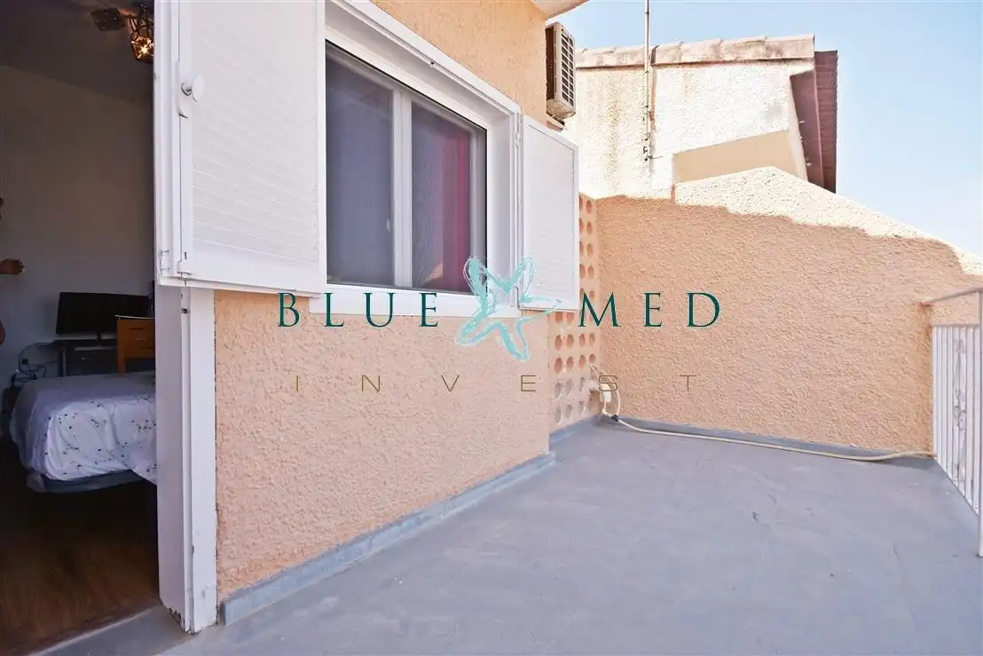 Exterior view of Duplexes for sale in Mazarrón  with Air Conditioner, Heating and Terrace