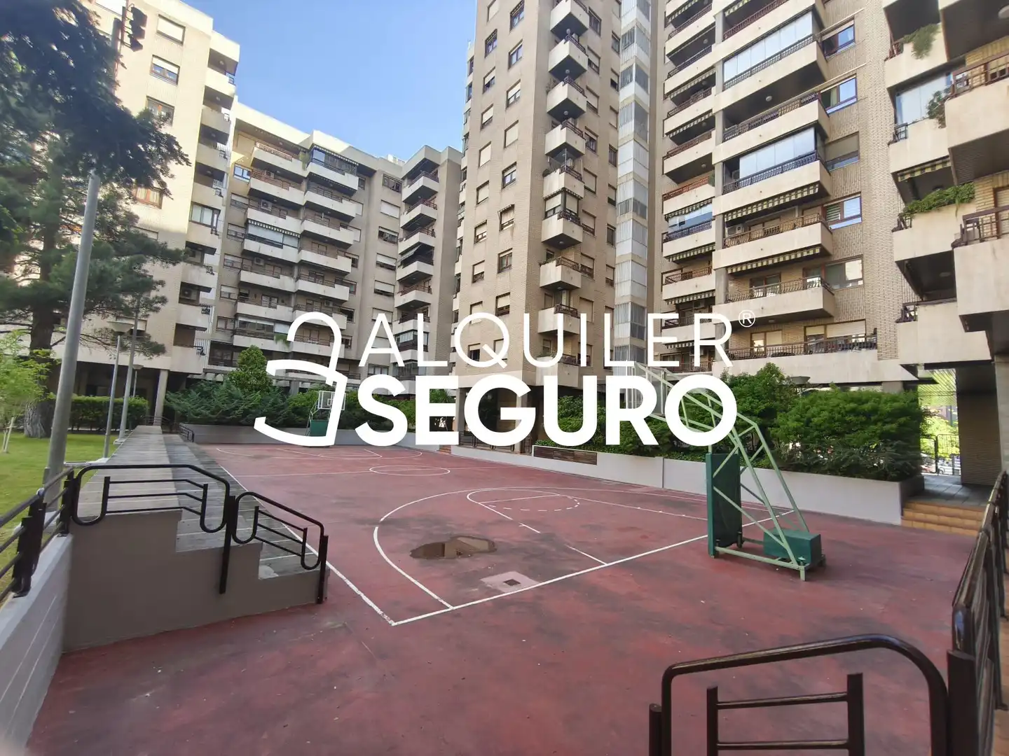 Vista exterior de Piso de alquiler en Zaragoza con Aire acondicionado, Calefacción y Terraza