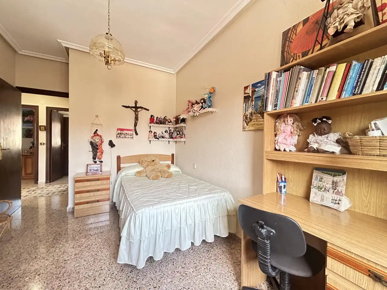 Dormitori de Casa adosada en venda en Cintruénigo amb Calefacció, Jardí privat i Terrassa