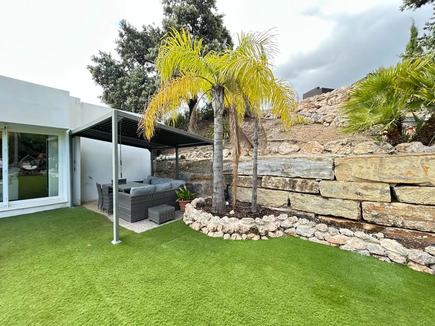 Terraza de Casa o chalet en venta en Coín con Aire acondicionado, Calefacción y Jardín privado