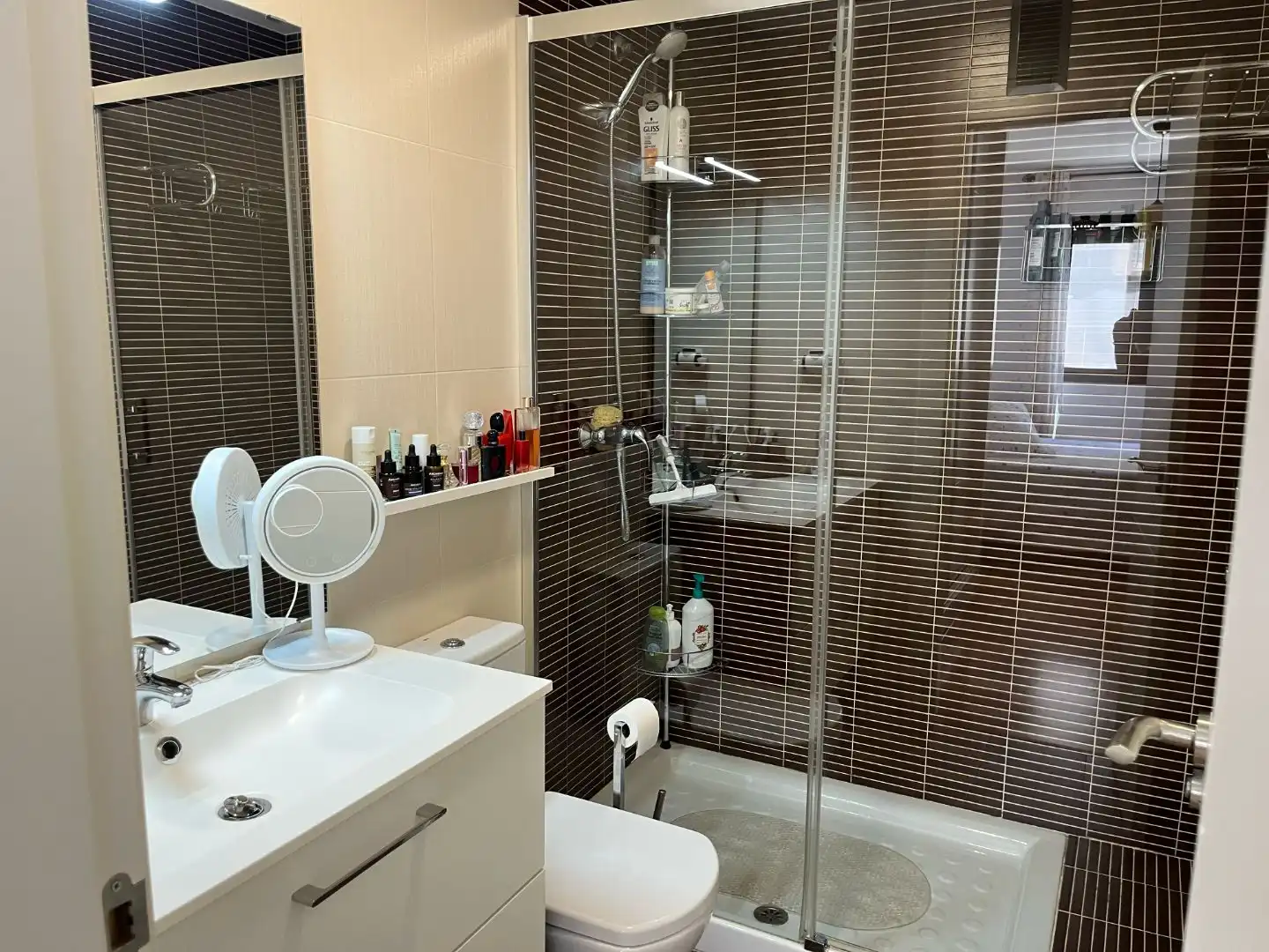 Bathroom of Flat for sale in  Albacete Capital  with Air Conditioner, Terrace and Balcony
