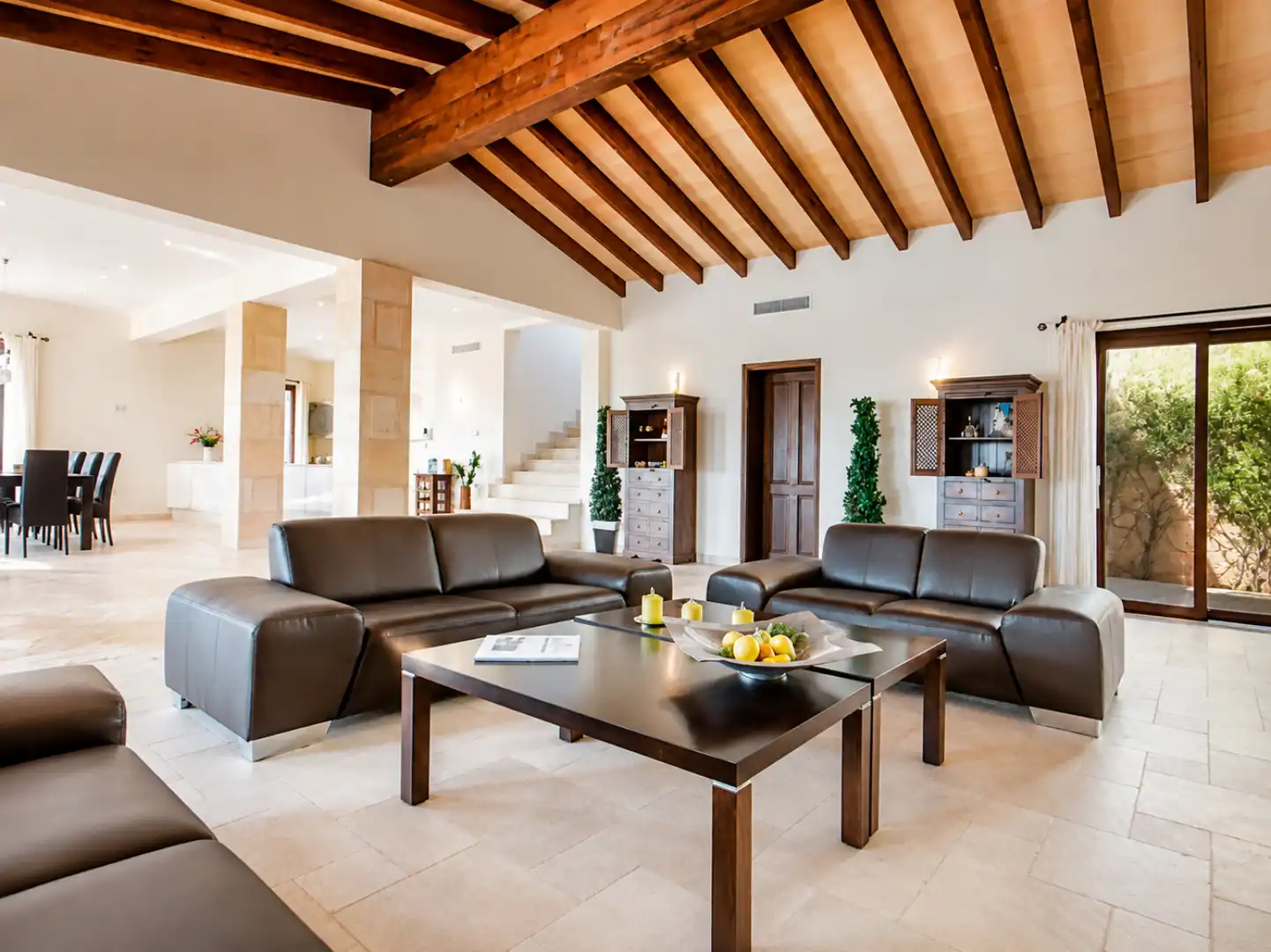 Living room of Houses for rent in Alaró  with Air Conditioner, Heating and Storage room