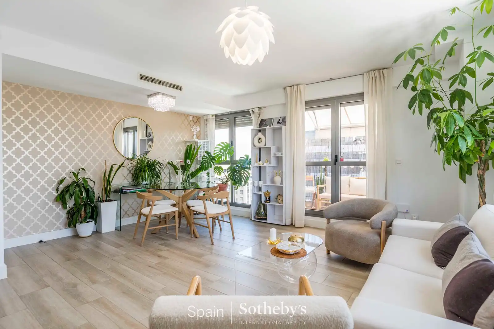 Sala de estar de Apartamento en venta en Madrid con Aire acondicionado, Calefacción y Terraza