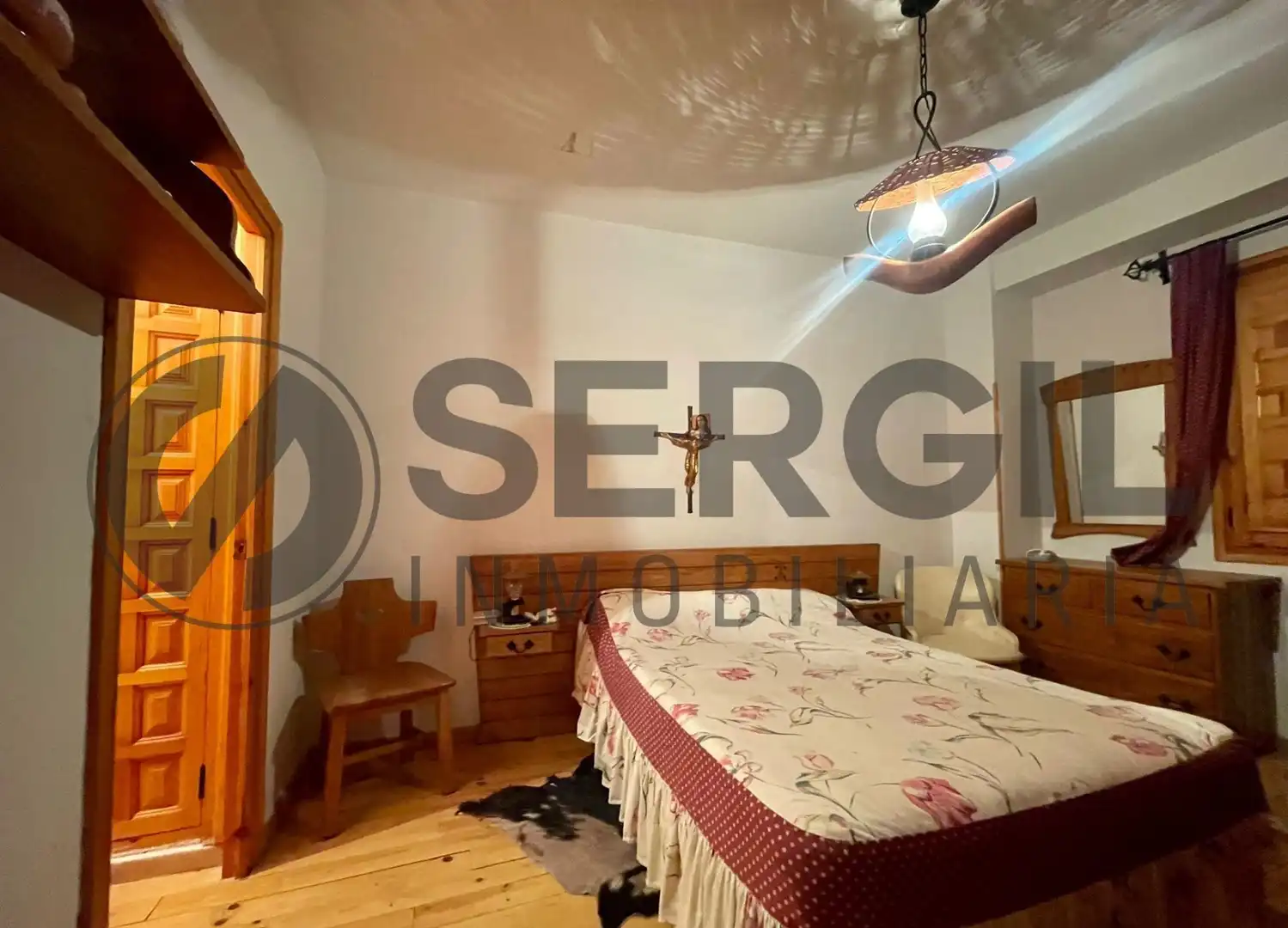 Bedroom of Houses for sale in Brieva  with Heating, Private garden and Storage room