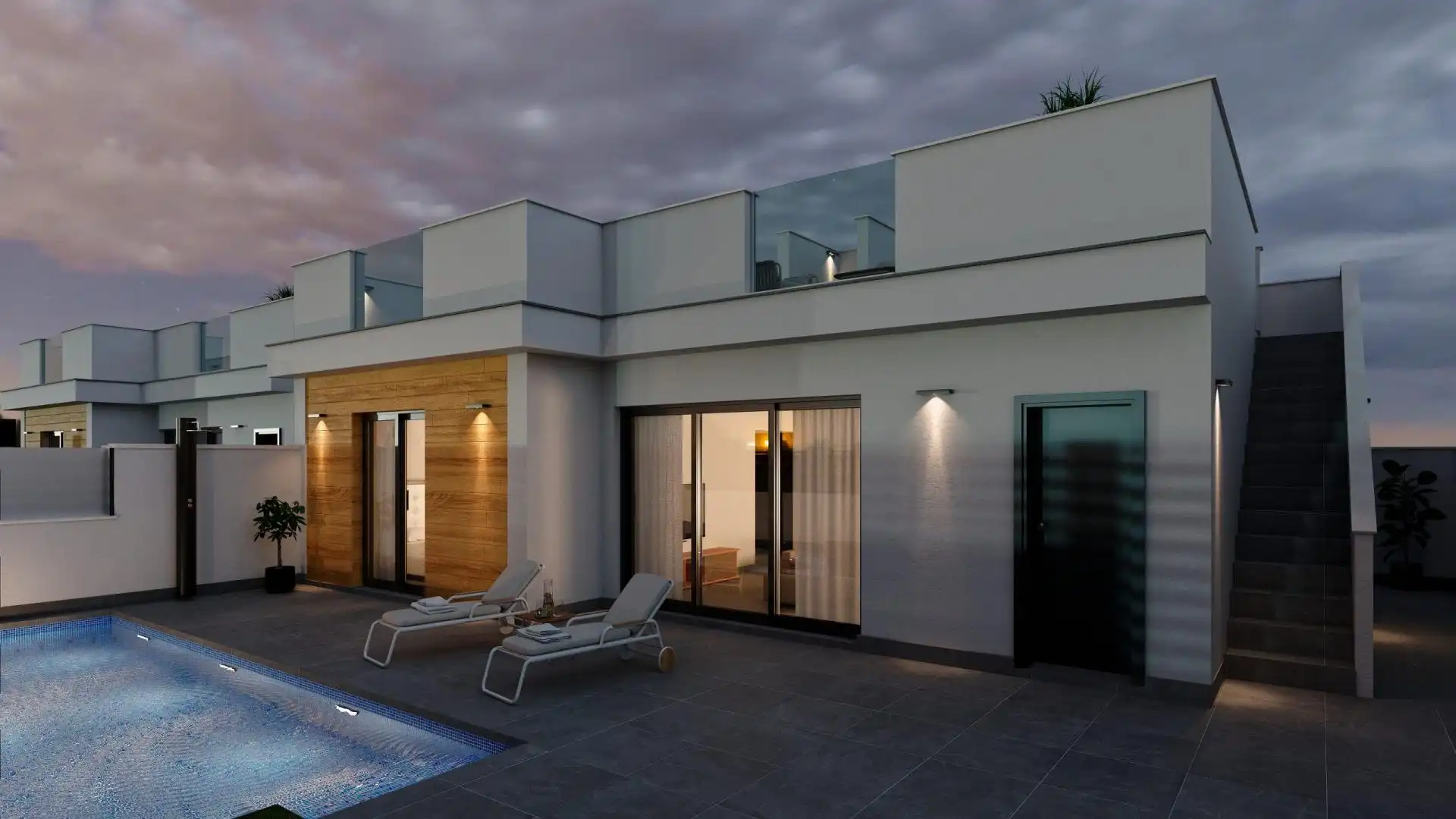 Villa con piscina in vendita a Roldán, imagen 7