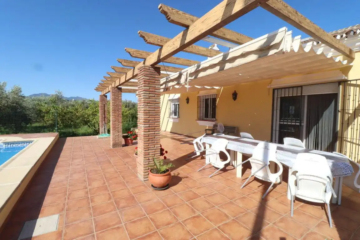 Terrace of Houses for rent in Coín  with Private garden, Terrace and Swimming Pool