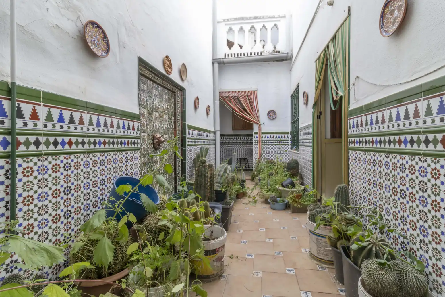 Jardí de Casa adosada en venda en Villanueva del Río y Minas amb Aire condicionat, Terrassa i Balcó