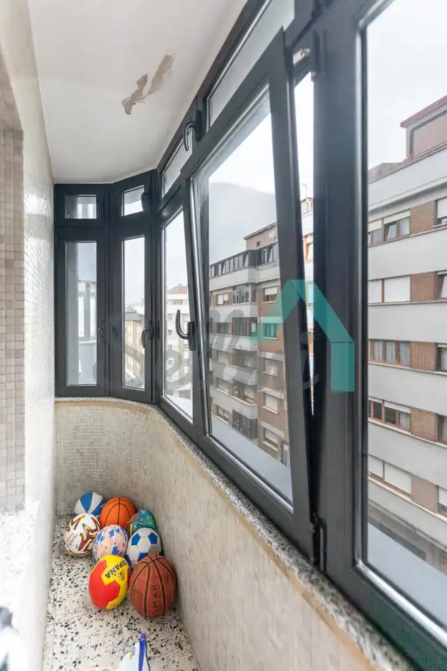 Balcony of Flat for rent in Siero  with Heating, Terrace and Furnished