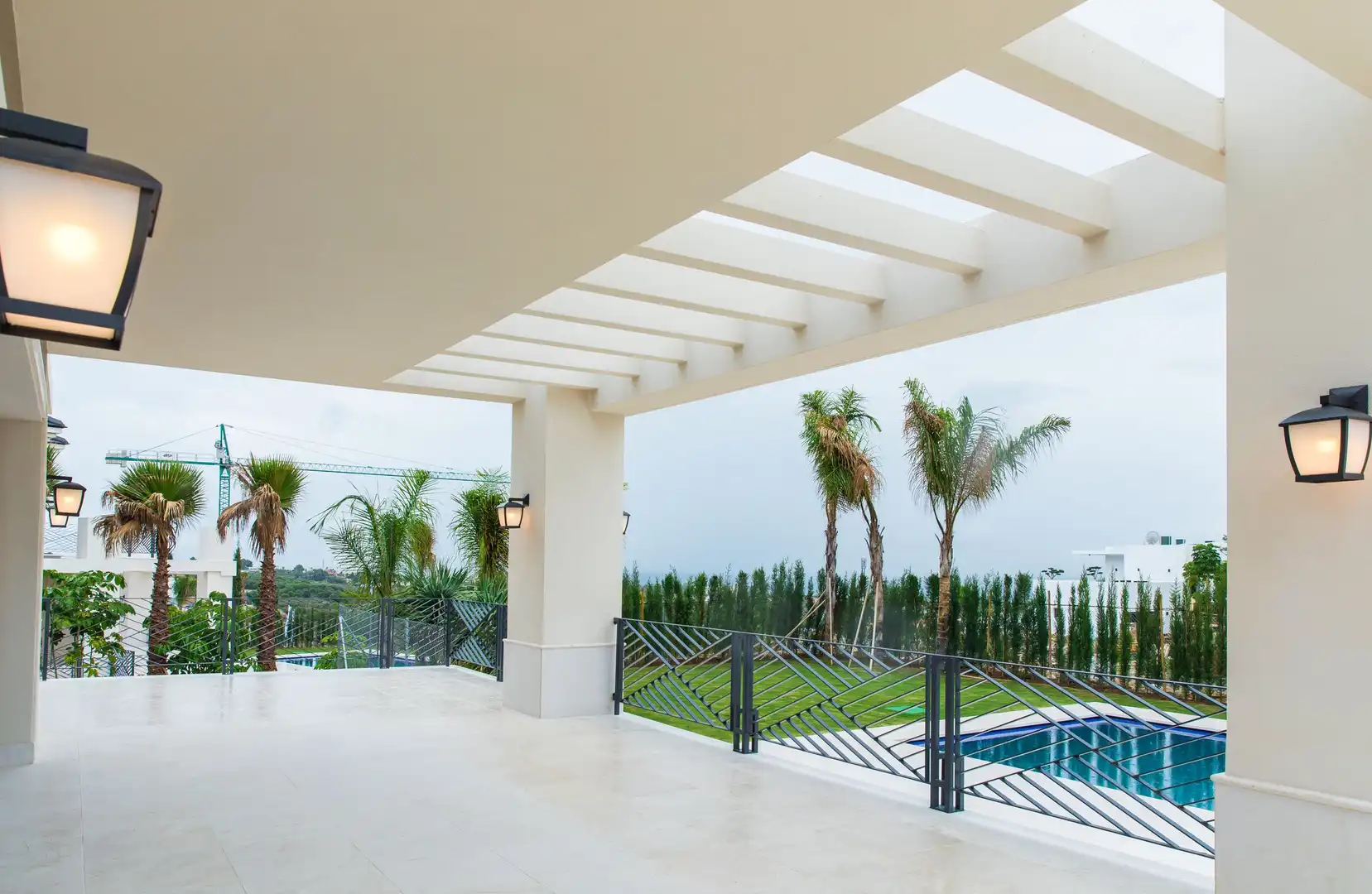 Terraza de Casa o chalet en venta en Benahavís con Aire acondicionado, Calefacción y Jardín privado