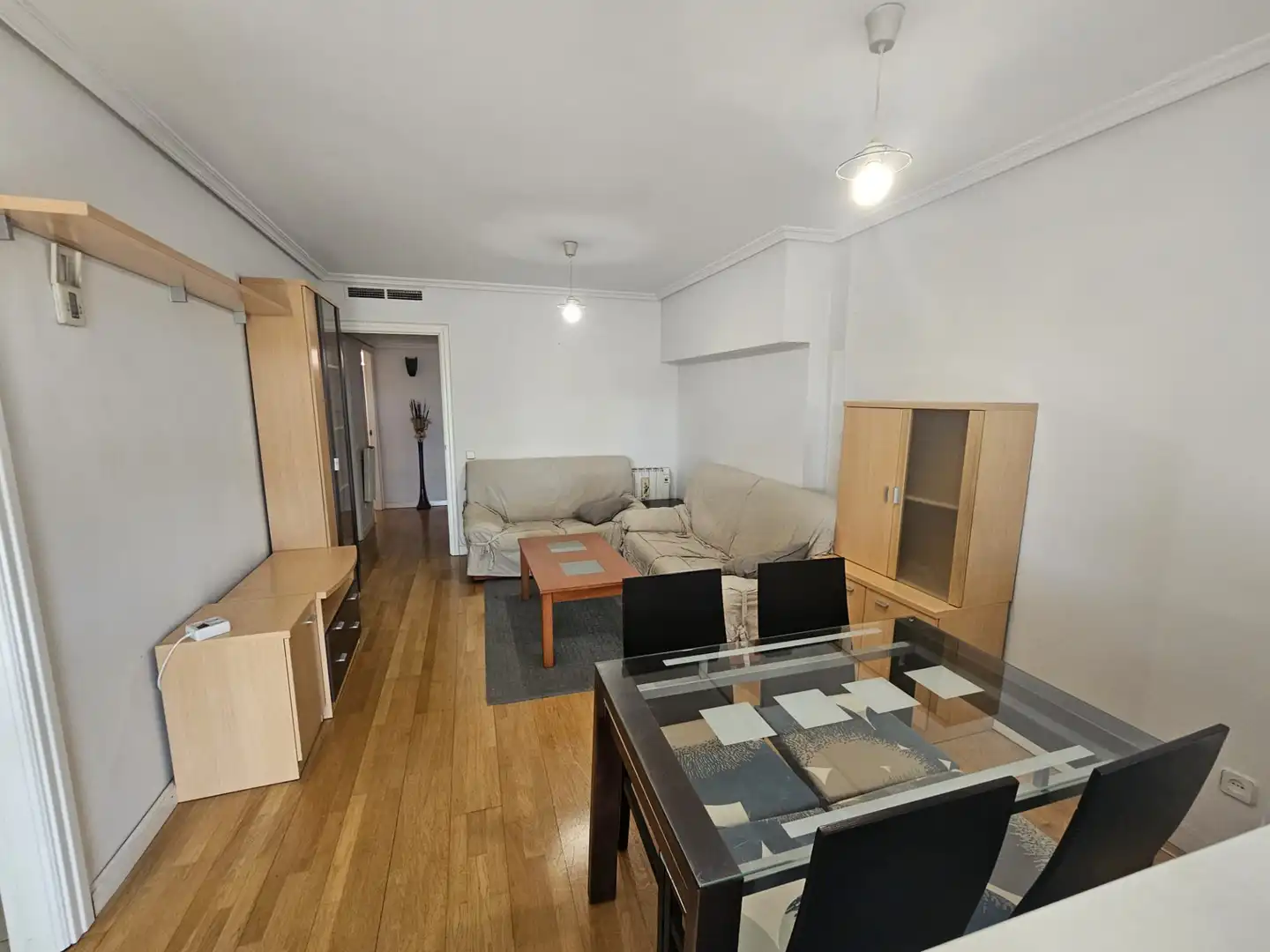 Living room of Flat for sale in Alcobendas  with Air Conditioner, Heating and Furnished