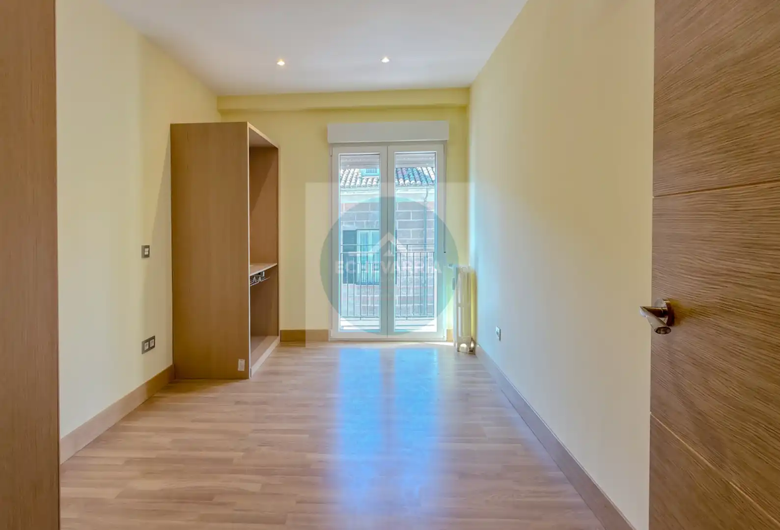 Bedroom of Flat for rent in Madrid  with Air Conditioner, Heating and Terrace
