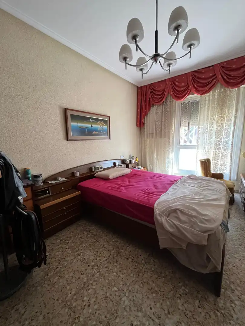 Bedroom of Flat for sale in Elda  with Air Conditioner and Furnished