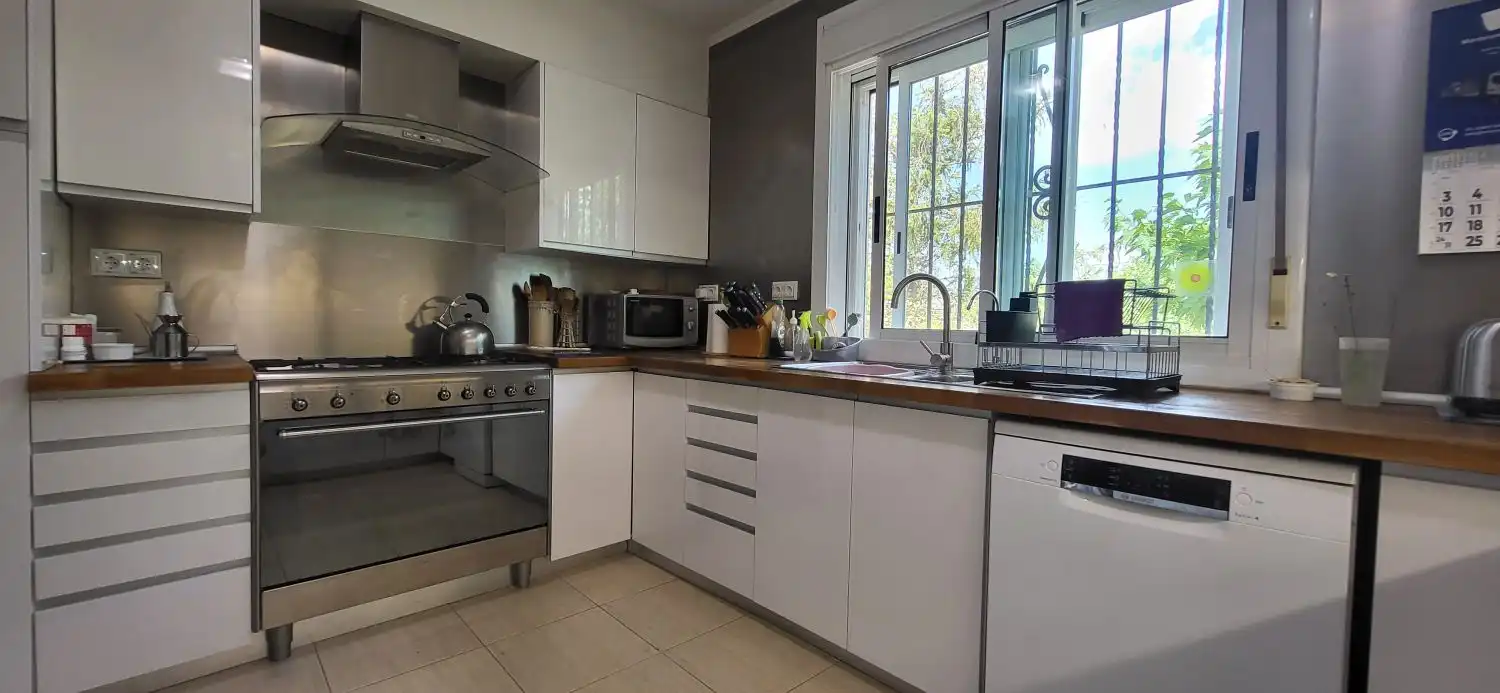 Cocina de Casa o chalet en venta en Roquetes con Aire acondicionado, Calefacción y Jardín privado