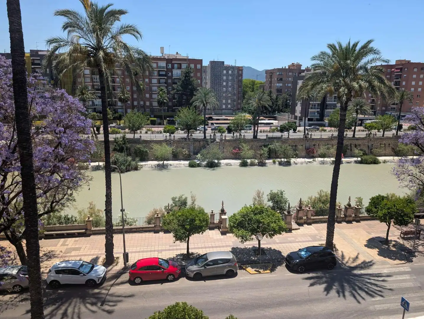 Vista exterior de Piso en venta en Murcia con Trastero y Balcón