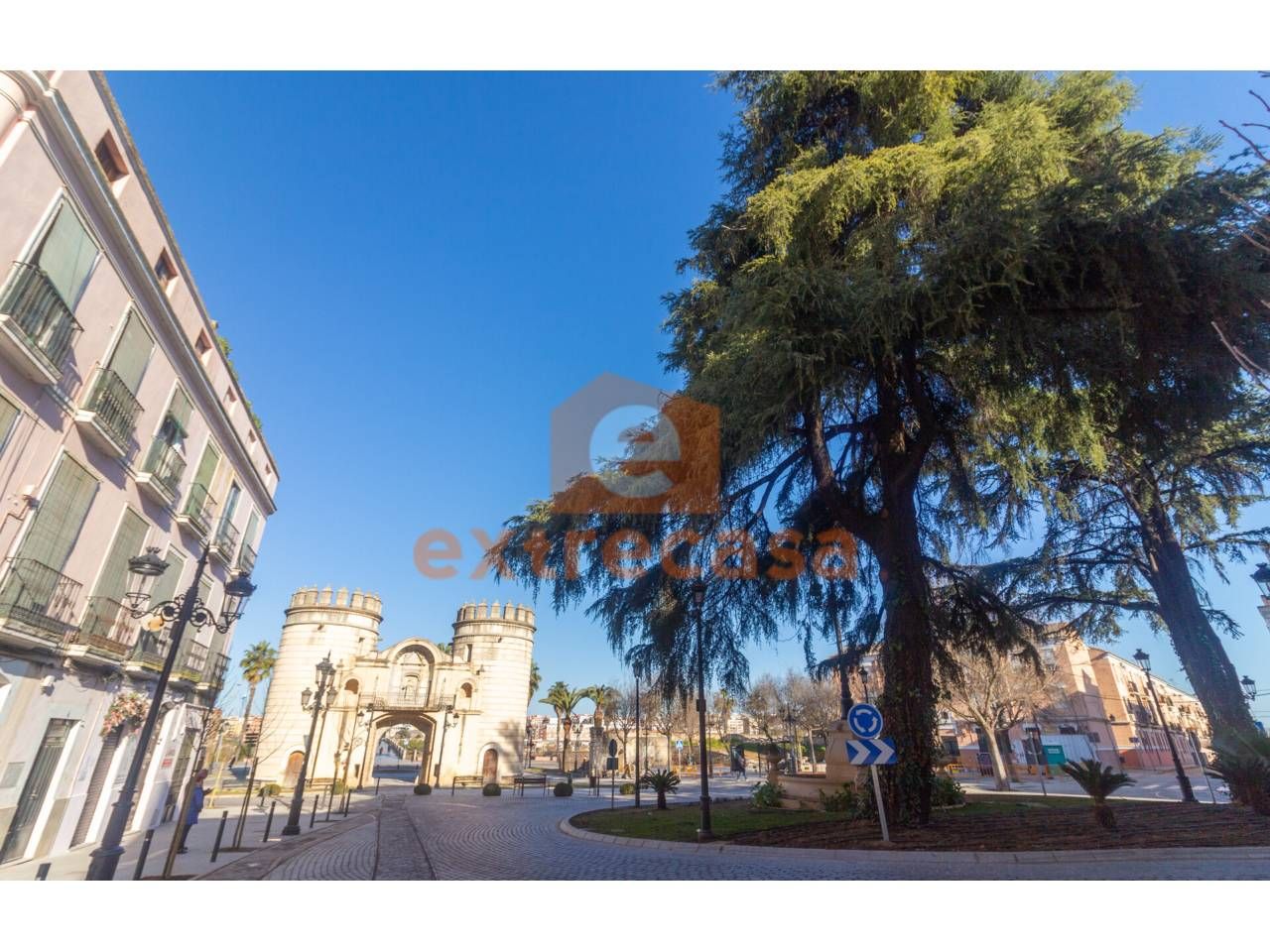 Exterior view of Apartment to rent in Badajoz Capital  with Air Conditioner, Heating and Balcony