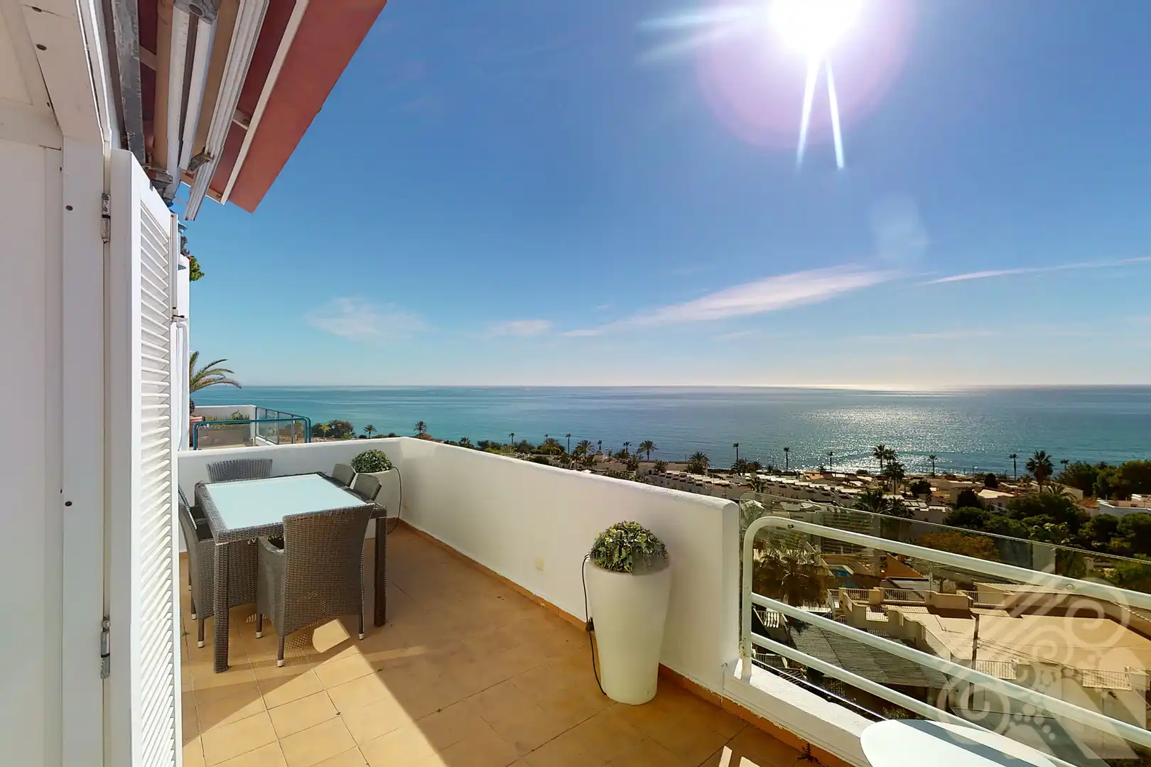 Terrace of Detached homes for sale in Mojácar  with Air Conditioner, Terrace and Swimming Pool
