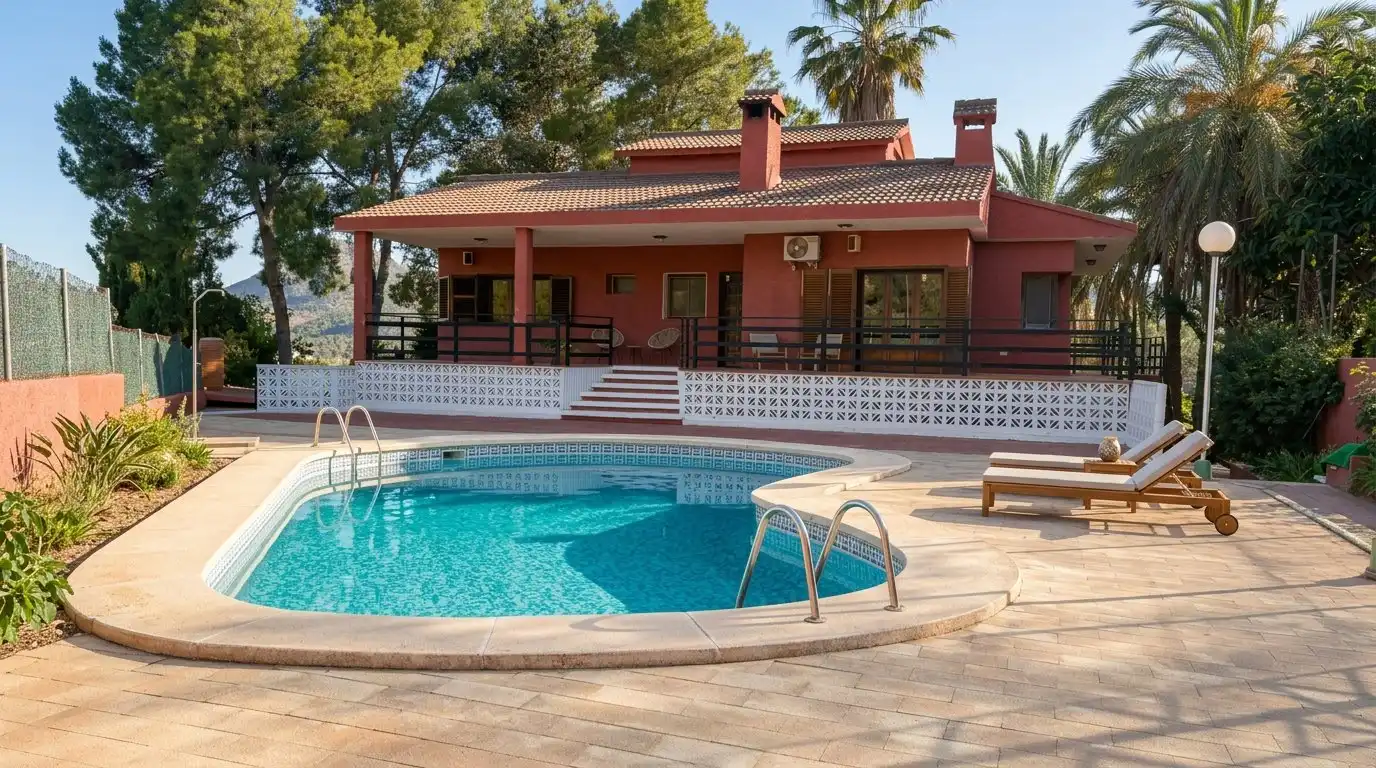 Piscina de Casa o chalet en venta en Albalat dels Tarongers con Terraza