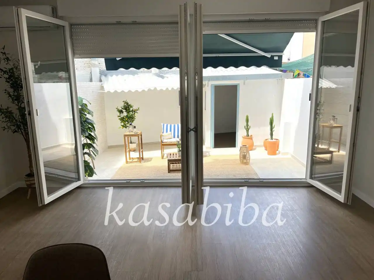 Terrasse von Wohnung zum Verkauf in Valencia mit Klimaanlage, Heizung und Parkett