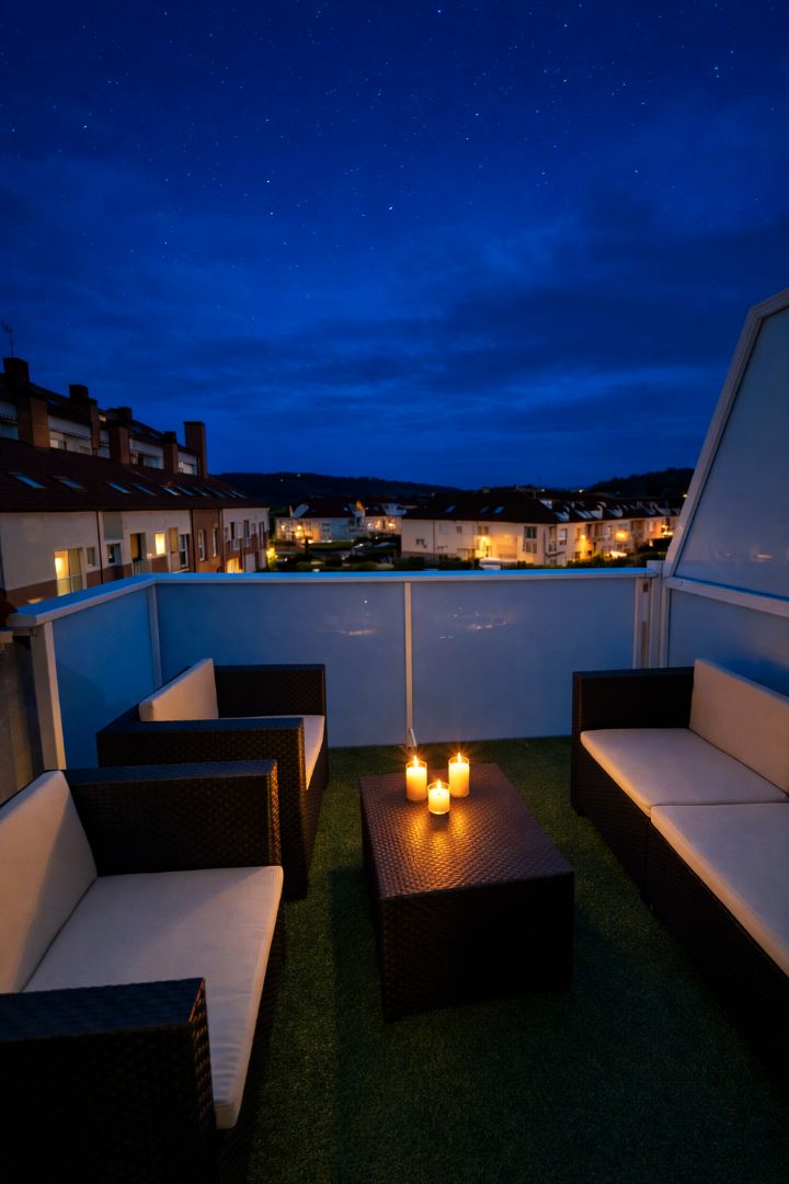 Terraza de Dúplex de alquiler en Piélagos con Calefacción, Terraza y Trastero