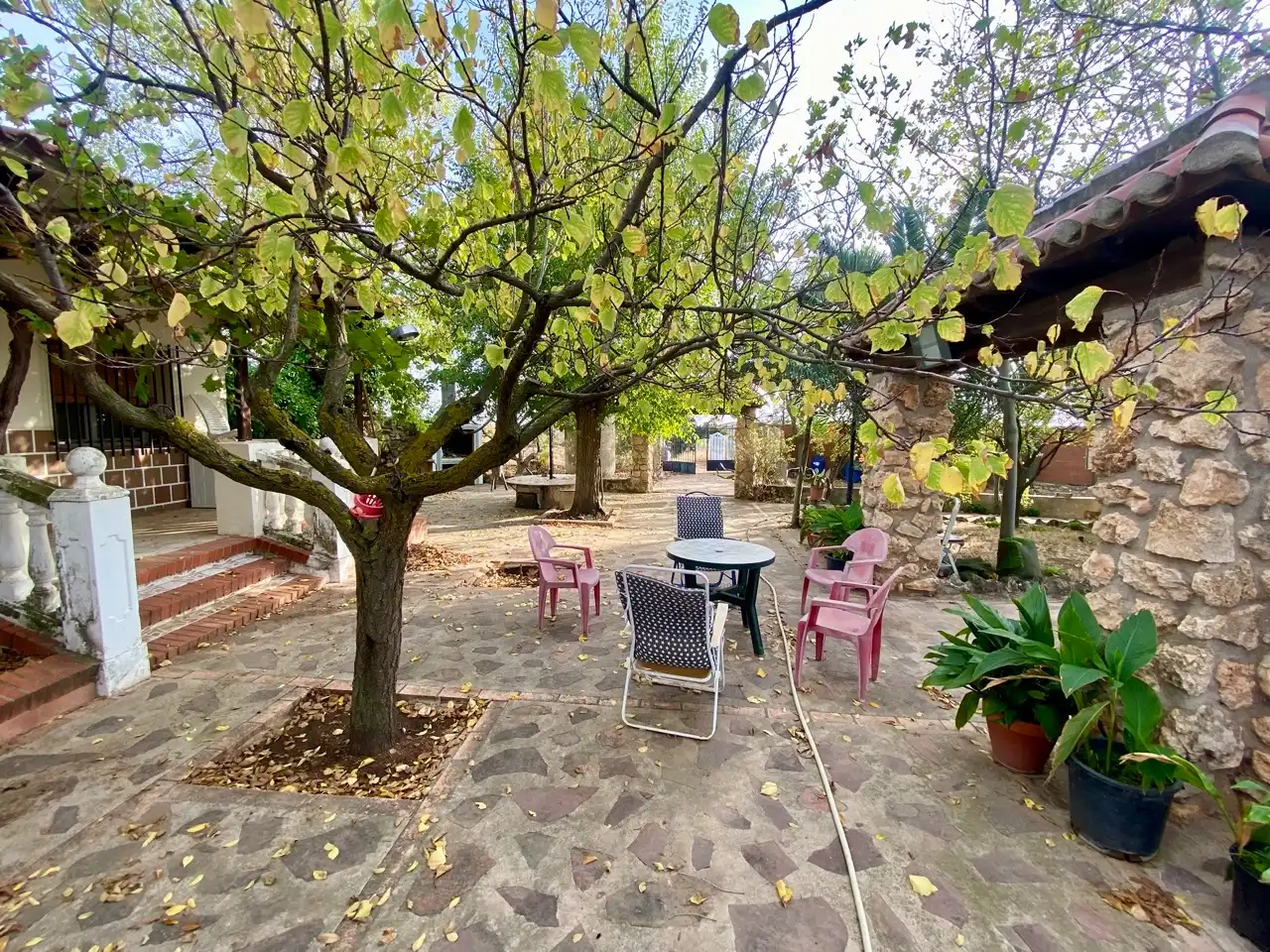 Terrassa de Casa o xalet en venda en Villarrubia de los Ojos amb Aire condicionat, Calefacció i Jardí privat