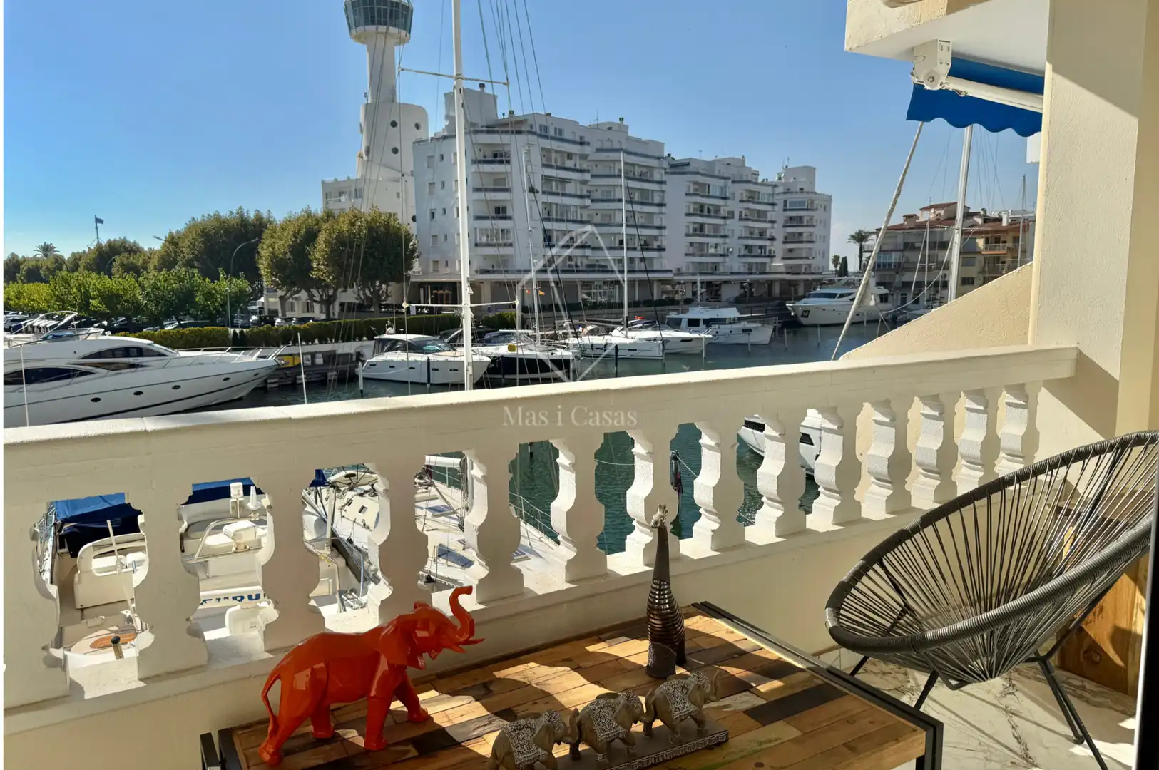 Terrassa de Dúplex en venda en Empuriabrava amb Aire condicionat, Calefacció i Traster
