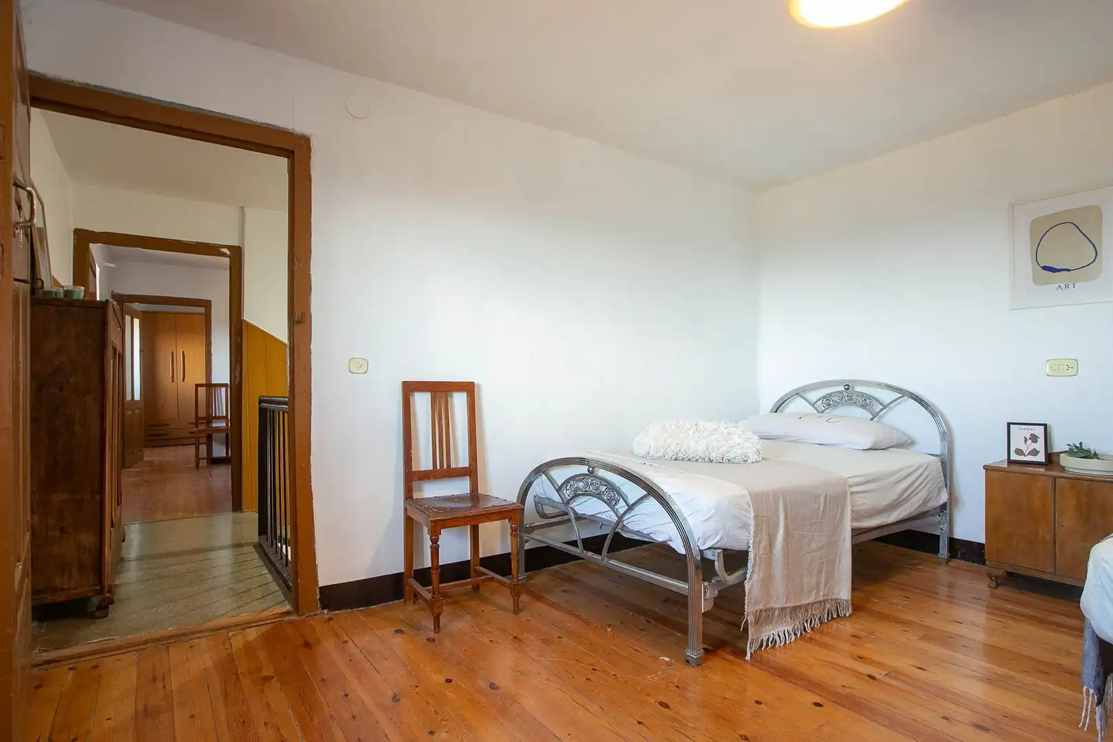 Bedroom of Country homes for sale in Ujué / Uxue  with Heating, Storage room and Furnished