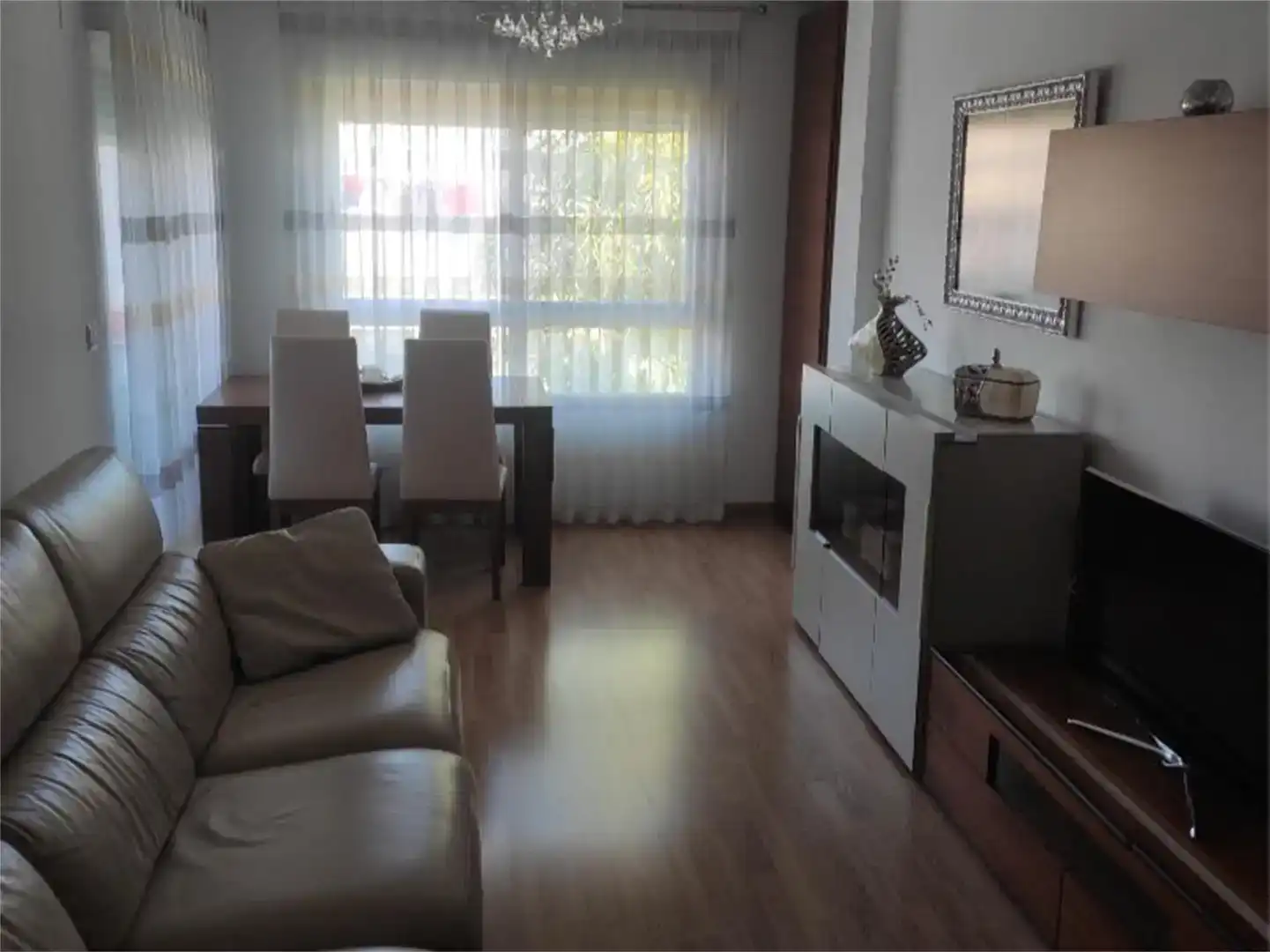 Living room of Attic for sale in Santomera  with Air Conditioner, Parquet flooring and Furnished