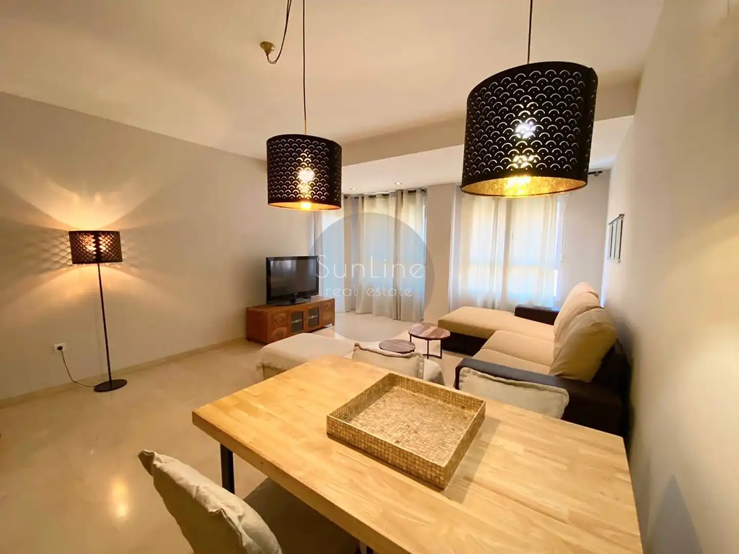 Living room of Flat for rent in Valencia  with Air Conditioner, Terrace and Storage room