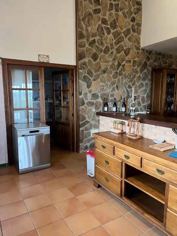 Kitchen of Houses for sale in Torre de Juan Abad  with Air Conditioner, Heating and Private garden
