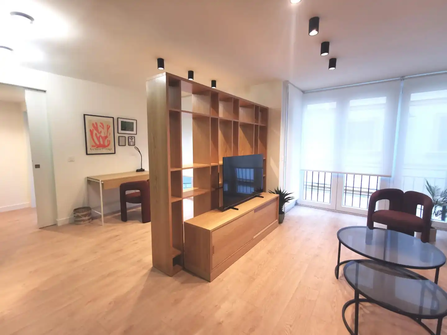 Sala de estar de Piso de alquiler en Granada con Aire acondicionado, Parquet y Amueblado