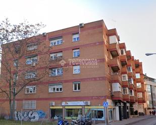 Exterior view of Flat for sale in  Madrid Capital  with Heating, Parquet flooring and Terrace