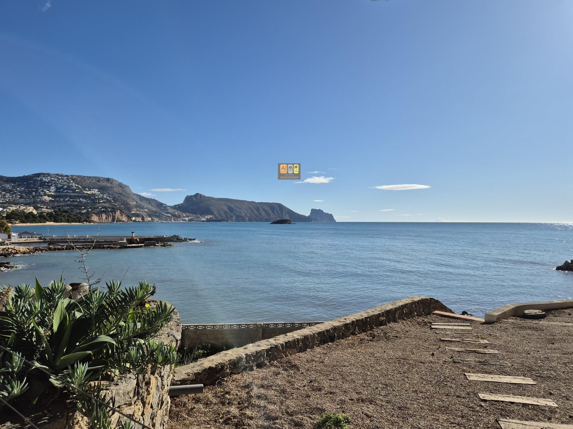 Vista exterior de Dúplex en venda en Altea amb Aire condicionat, Calefacció i Jardí privat